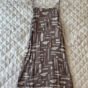 Mini Patterned Dress